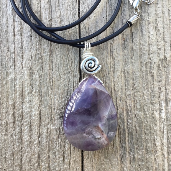 Chevron amethyst Intuition & Growth - Picture 5 of 9